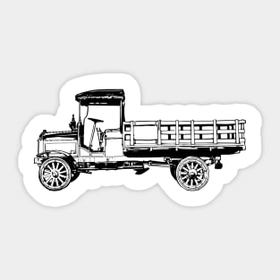 Vintage Truck Sticker